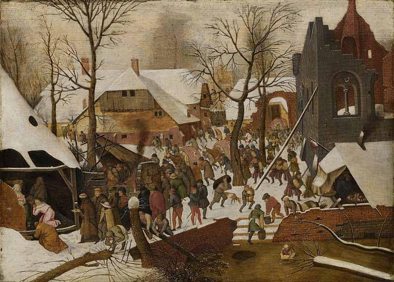 Pieter Brueghel the Younger The Adoration of the Magi oil painting picture